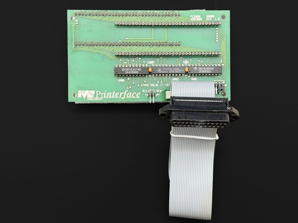 IVS Printerface Parallel Port Expansion for Amiga 500/2000, with Ribbon Cable, photo 1 of 1