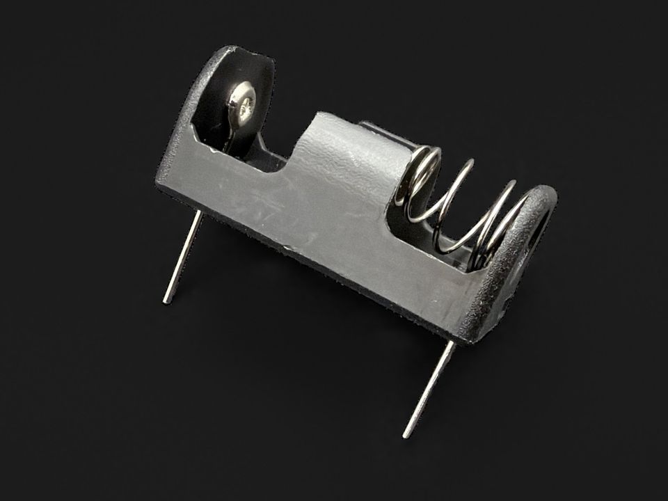 1/2AA Battery Holder with Solder Pins for Macintosh II, IIx and Apple IIGS ROM 0/ROM 1, photo 1 of 2