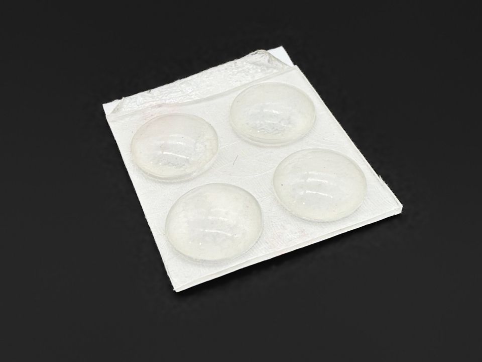 Replacement Feet for Amiga Big Box Keyboards, Clear (Set of 4), photo 1 of 1